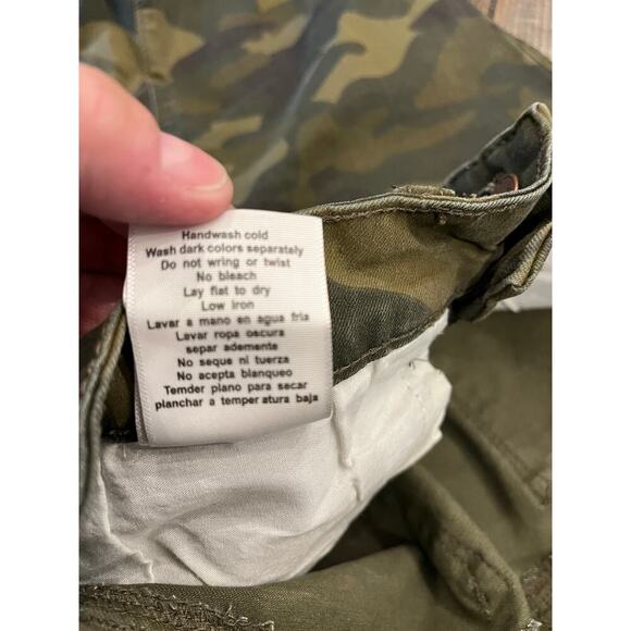 Judy Blue Jeans Camo Skinny Fit Women 5/27 Distressed Gorp Core Military Grunge - Picture 11 of 13